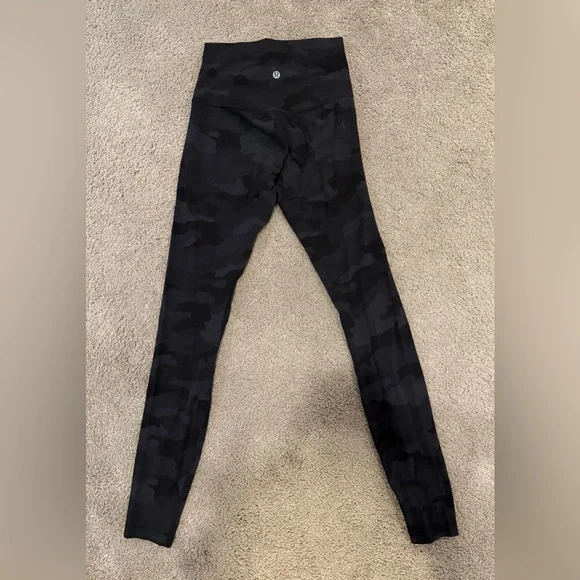 Camo leggings. Lululemon, size 2. - Picture 2 of 3